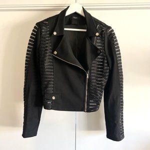 Trac Moto Jacket, Black